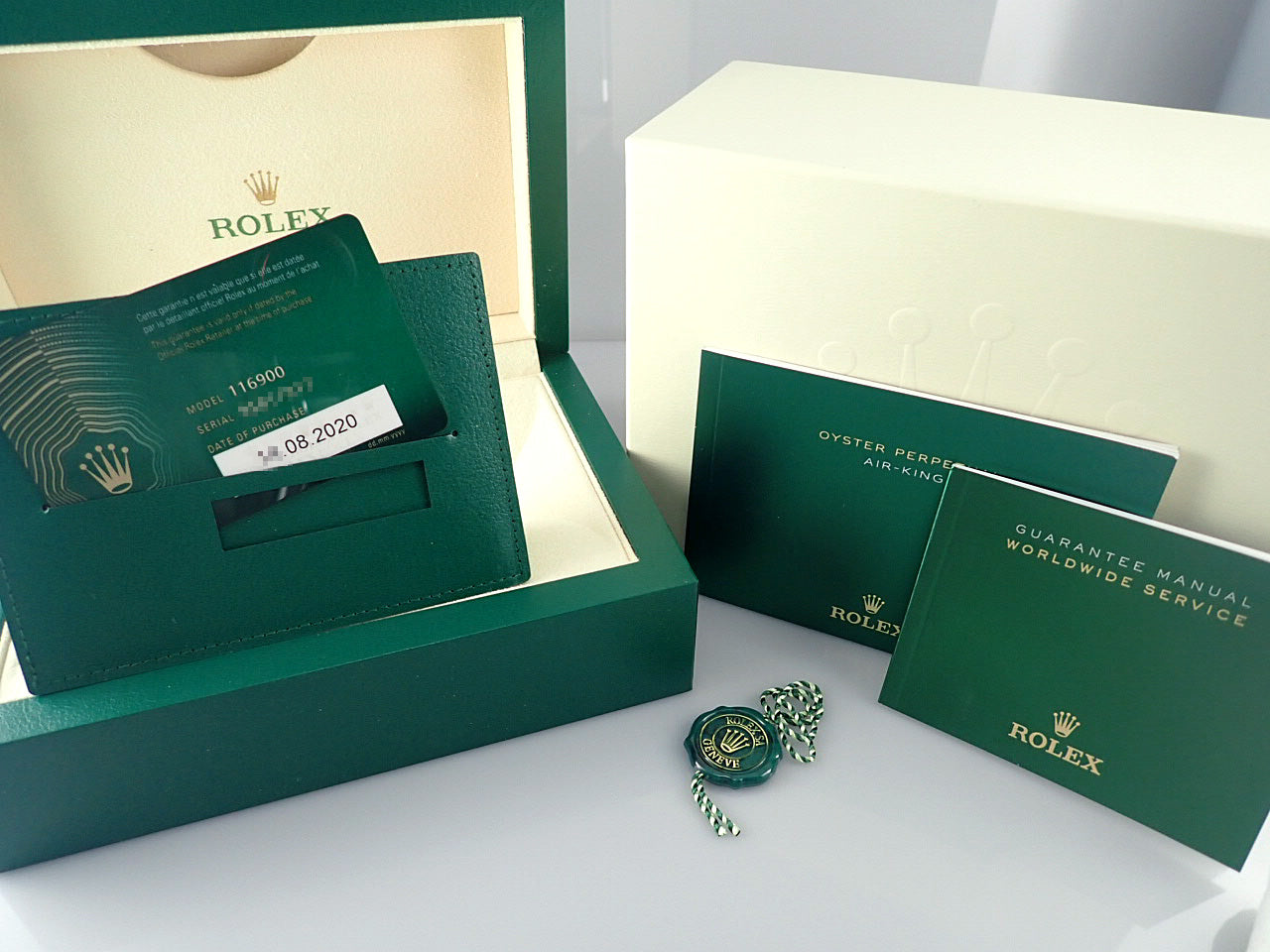 Rolex Air King &lt;New warranty, box, etc.&gt;