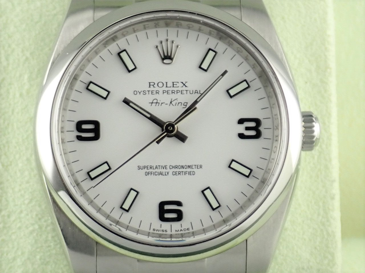 Rolex Air King White Dial &lt;Warranty, Box, etc.&gt;