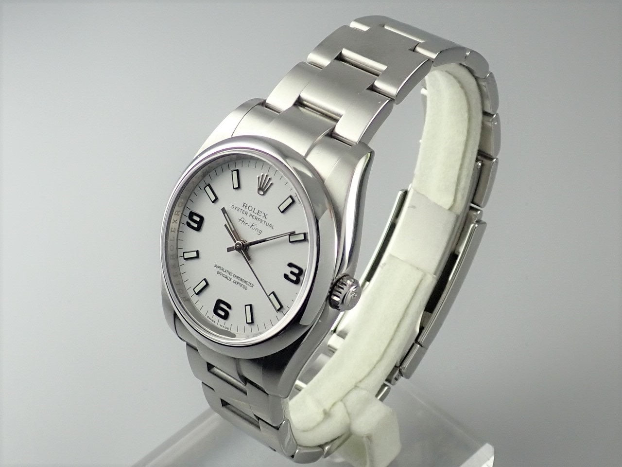 Rolex Air King White Dial &lt;Warranty, Box, etc.&gt;