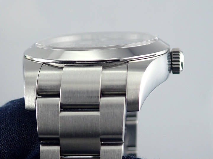 ロレックス エアキング Ref.116900 ブラック文字盤 中古 airking-38
