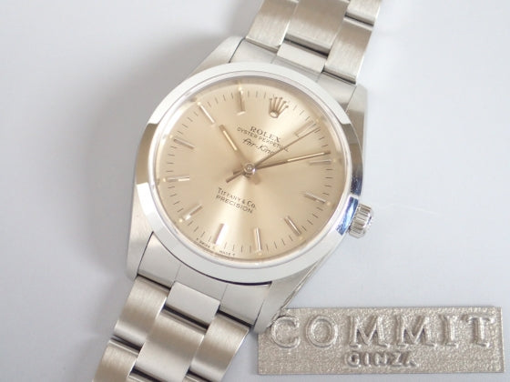 Rolex Air King TIFFANY &amp; Co. E serial Ref.14000