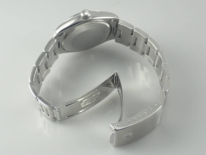 ロレックス エアキング Ref.5500 シルバー文字盤 中古 airking-40