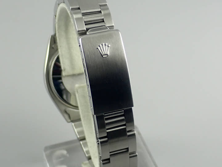 ロレックス エアキング Ref.5500 シルバー文字盤 中古 airking-40