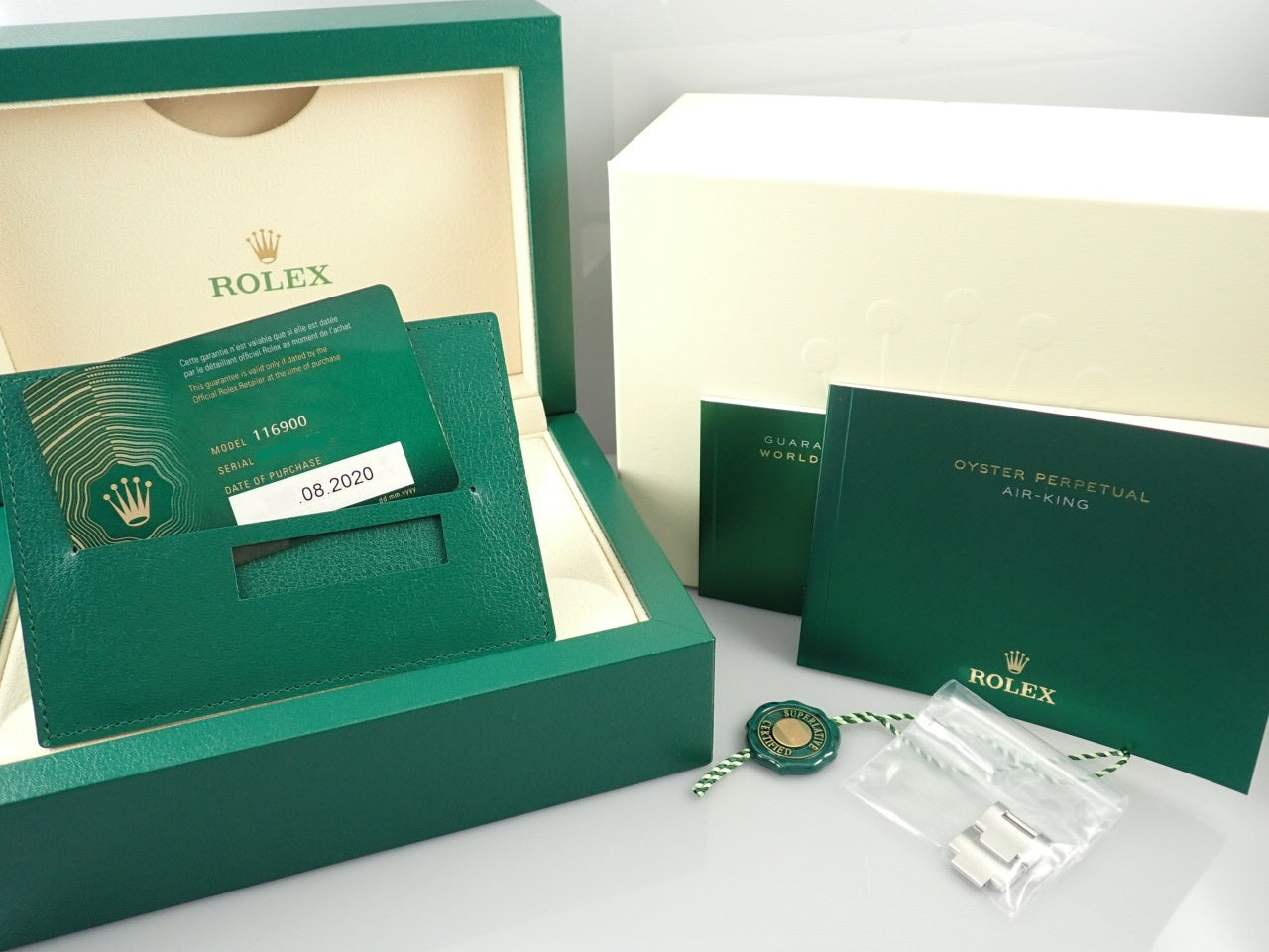 Rolex Air King &lt;New warranty, box, etc.&gt;