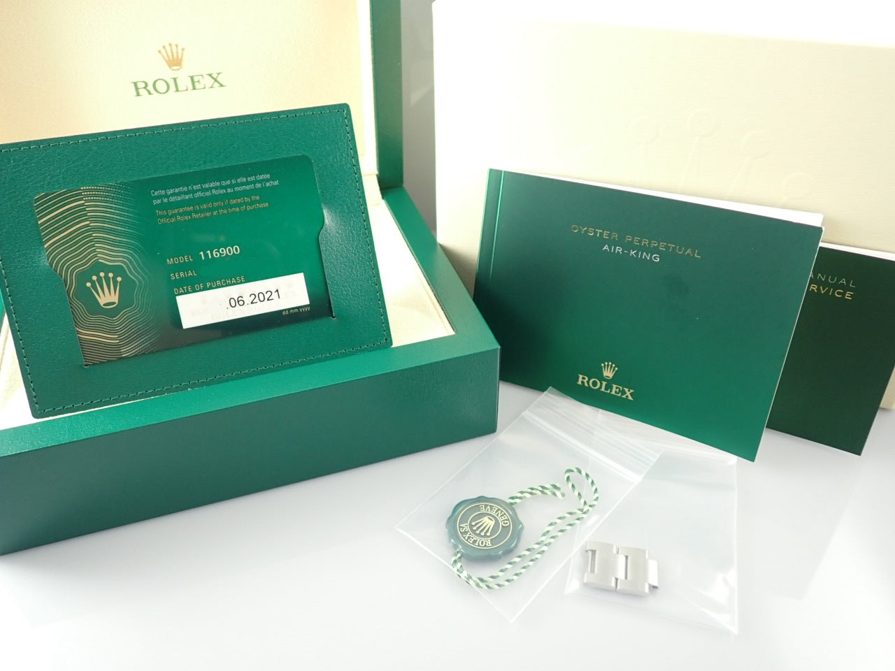 Rolex Air King [Unused] &lt;New warranty, box, etc.&gt;