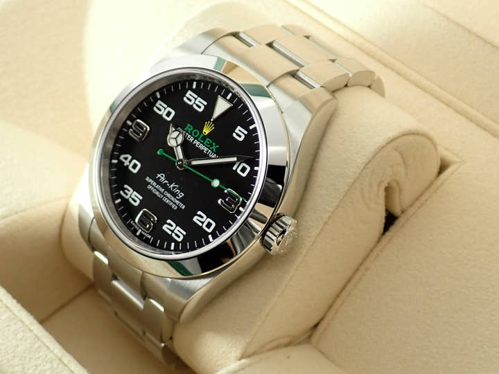 Rolex Air King Ref.116900 Black Dial Unused airking-46