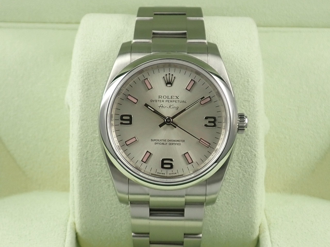 Rolex Air King Silver Dial [Excellent Condition] &lt;Warranty, Box, etc.&gt;