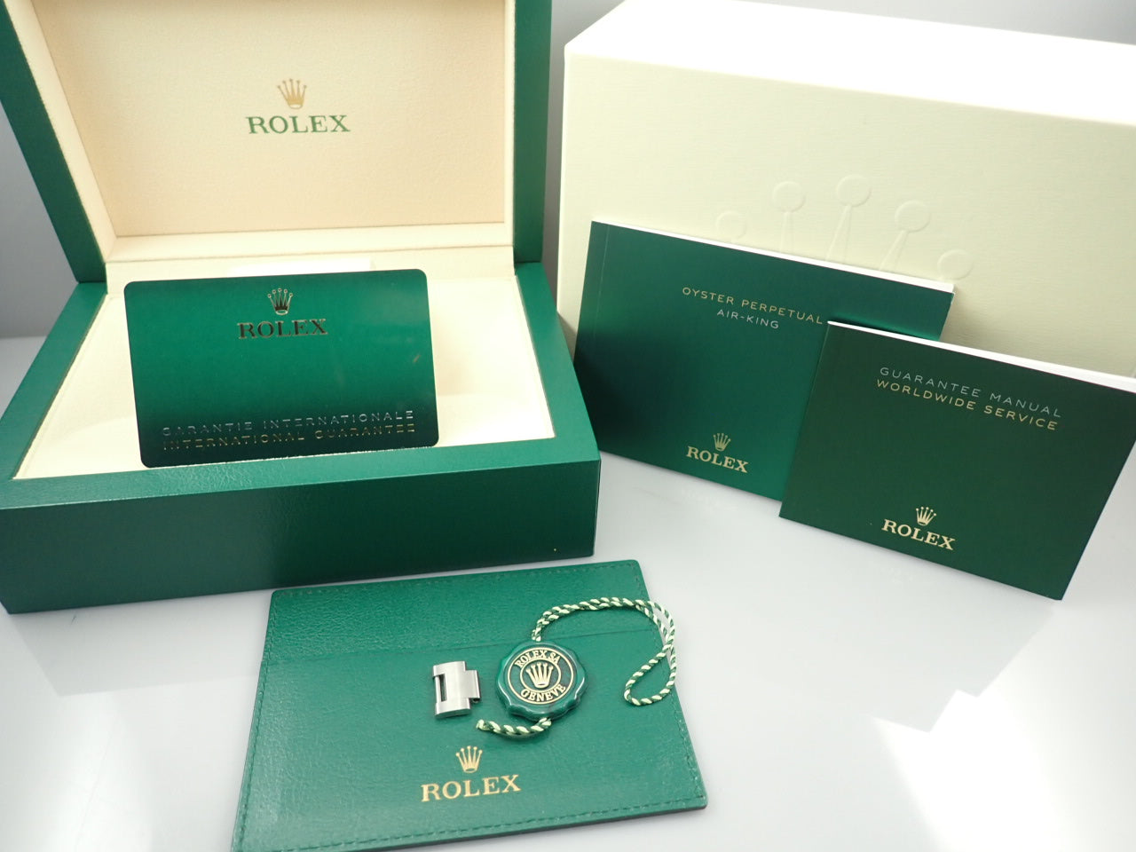 Rolex Air King &lt;New warranty, box, etc.&gt;