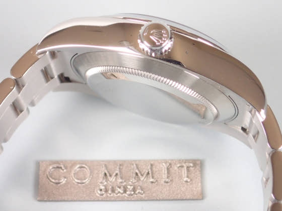 ロレックス エアキング Ref.116900 ブラック文字盤 中古 airking-4