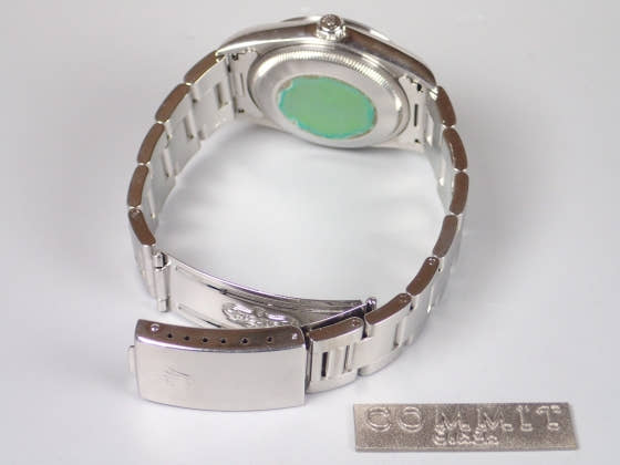 ロレックス エアキング Ref.14000 ブルー文字盤 中古 airking