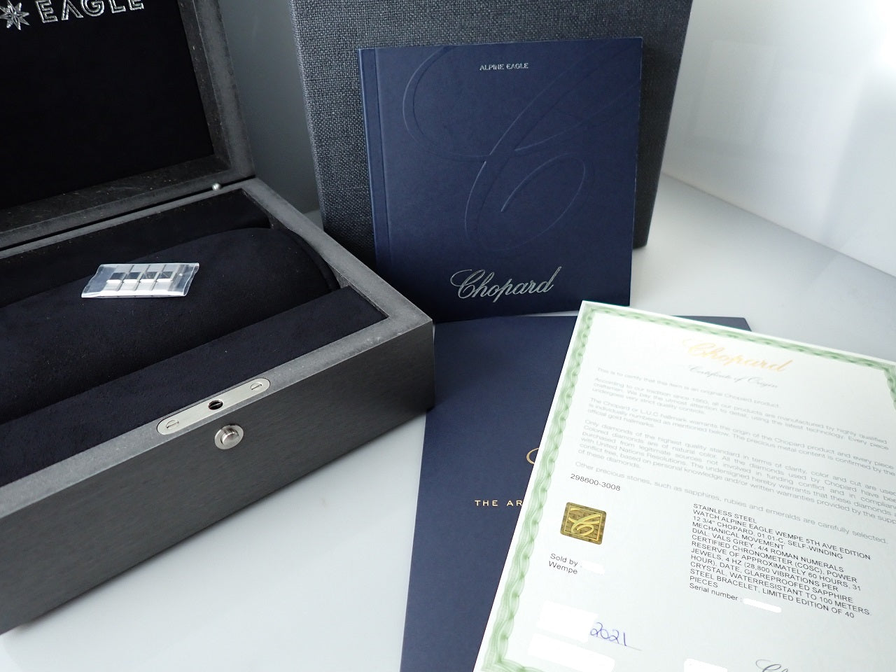 Chopard Alpine Eagle Wempe New York 5th Avenue Boutique Limited to 40 pieces &lt;Warranty, box, etc.&gt;