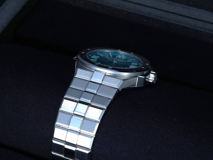 ショパール アルパインイーグル Ref.298600-3016 マリタイムブルー文字盤 美品 R2823R35