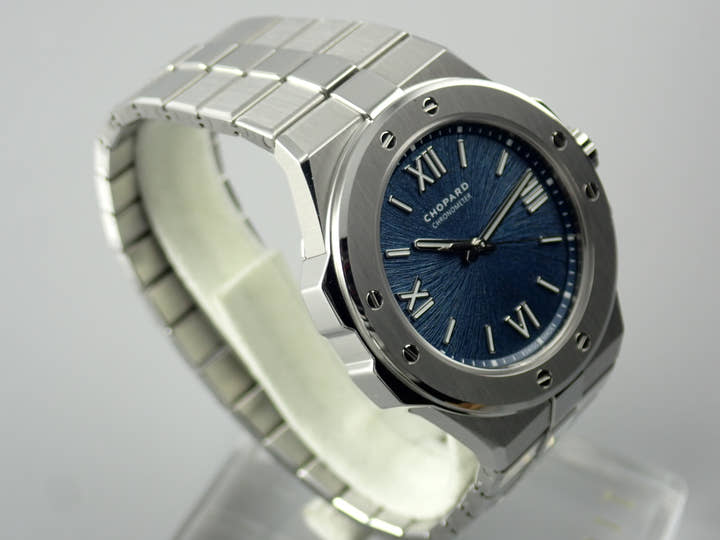 ショパール アルパインイーグル Ref.298601-3001 ブルー文字盤 美品 alpine-eagle