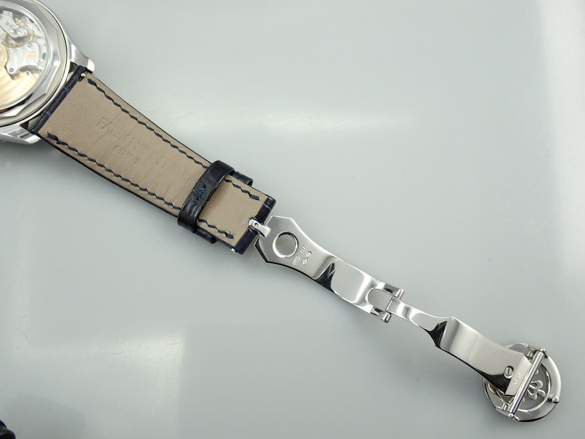 パテックフィリップ アニュアルカレンダー クロノグラフ Ref.5961P-001 マット・ブルー・オパーリン文字盤 美品 M38880AP