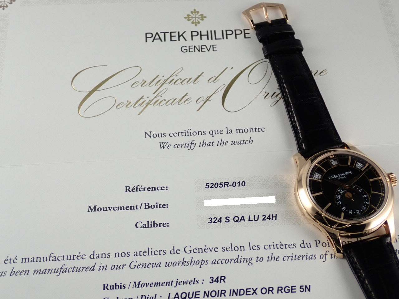 Patek Philippe Annual Calendar [Excellent Condition] &lt;&lt;Warranty, Box, etc.&gt;&gt;