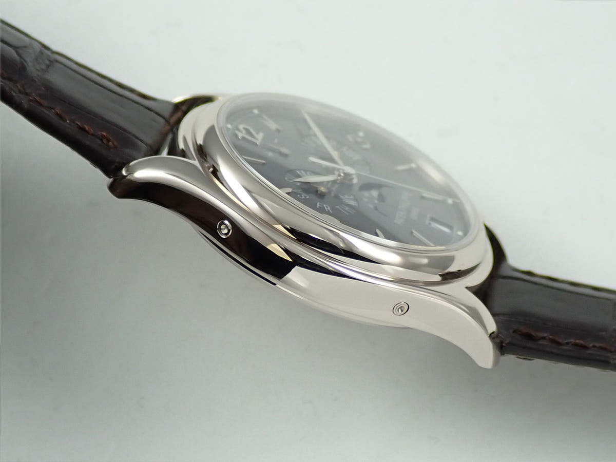 ブランパン アニュアルカレンダー ムーンフェイズ Ref.5200-0153-B52A グリーン文字盤 美中古 3S9UCYR5