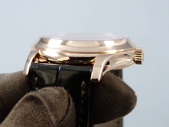Patek Philippe Annual Calendar Ref. 5205R-011 Rose Gold with Olive Green Dial
