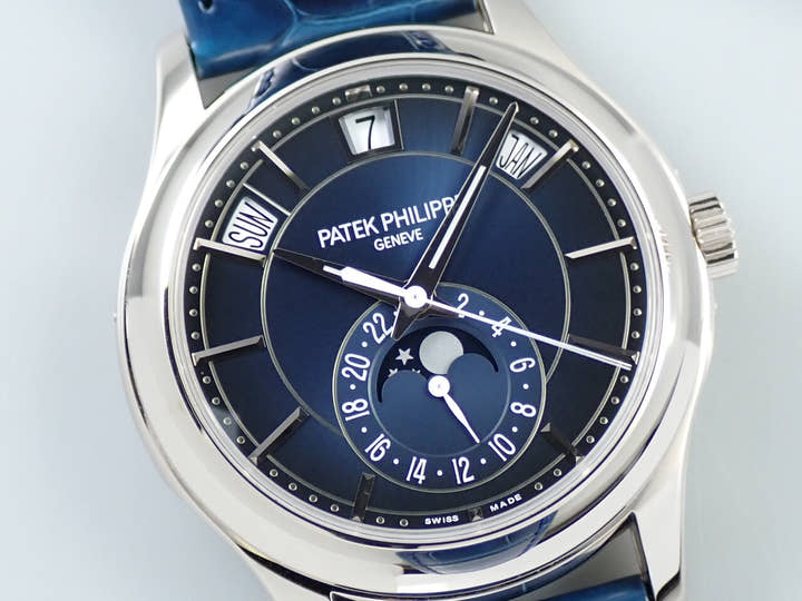 Patek Philippe Annual Calendar Ref. 5205G-013 White Gold Blue-Black Gradated Dial