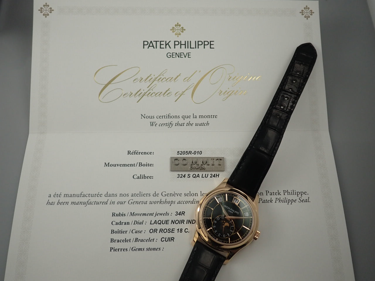 Patek Philippe Annual Calendar Moon Phase &lt;Warranty, Box, etc.&gt;