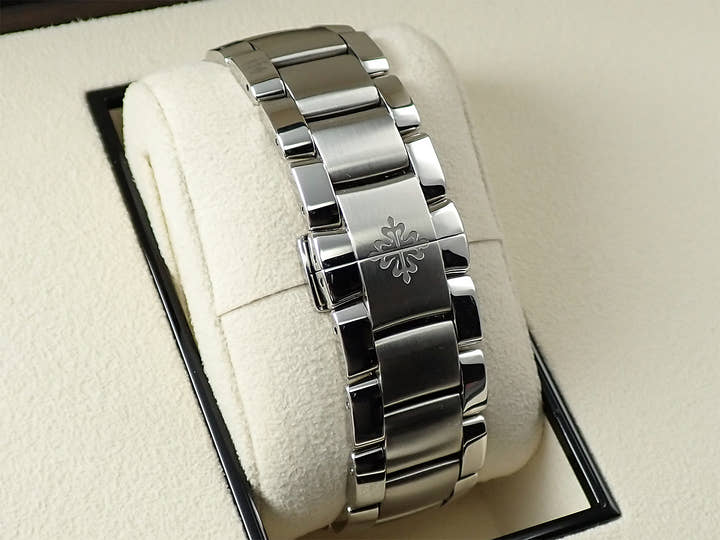 パテックフィリップ アニュアルカレンダー クロノグラフ Ref.5905/1A-001 ステンレススチール オリーブグリーン ソレイユ文字盤