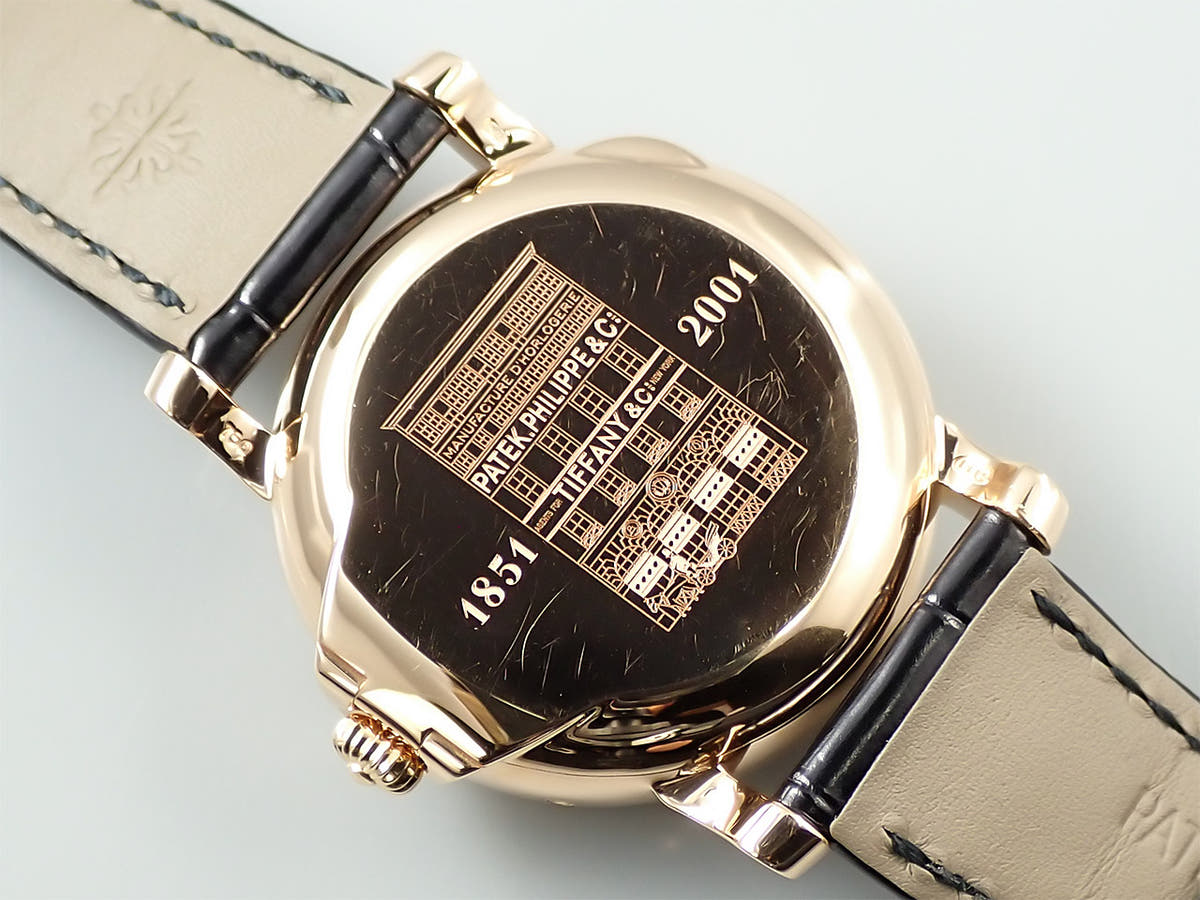 パテックフィリップ アニュアルカレンダー T150 TIFFANY Ref.5150R シルバー文字盤 中古 SRVRPM6T