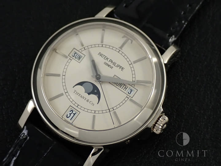パテックフィリップ アニュアルカレンダー T150 TIFFANY＆CO. Ref.5150G ホワイトゴールド シルバー文字盤
