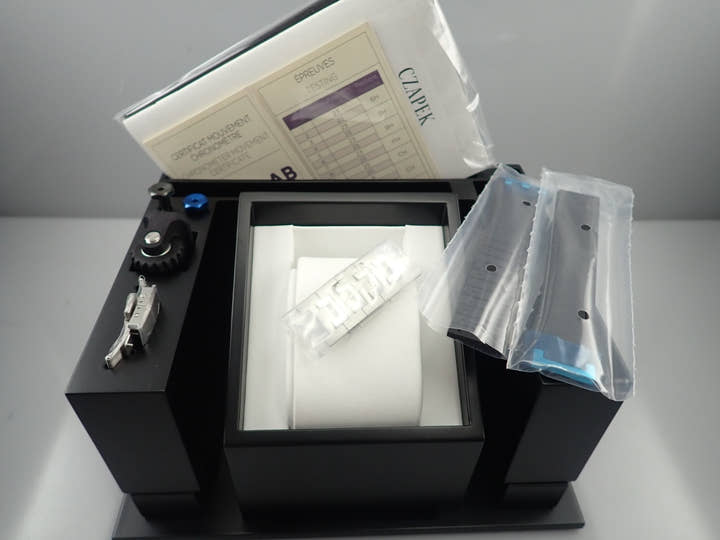チャペック アンタークティック テール アデリー Ref.- ブラック・インク文字盤 美品 M1828LHX
