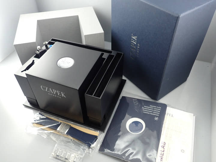 チャペック アンタークティック テールアデリー Ref.- ディープブルー文字盤 極美品 025XLCJP
