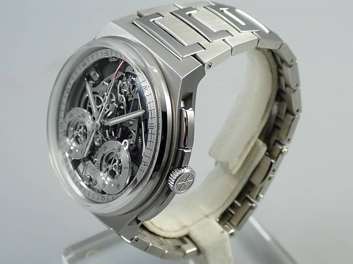 チャペック アンタークティック ラトラパント Ref.- シルバー グレイ文字盤 極美品 25FFPCKS