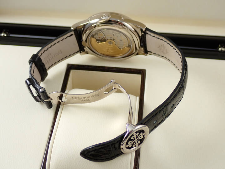 Patek Philippe Annual Calendar Moon Phases Ref. 5396G-011 White Gold, Silver Opaline Dial