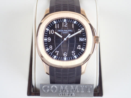 パテックフィリップ アクアノート Ref.5167R チョコレートブラウン文字盤 中古 aqua-note-3