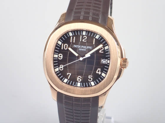 パテックフィリップ アクアノート Ref.5167R チョコレートブラウン文字盤 中古 aqua-note-3