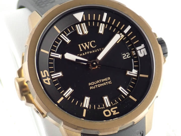 IWC アクアタイマー Ref.IW341001 ブラック文字盤 中古 aqua-timer-2