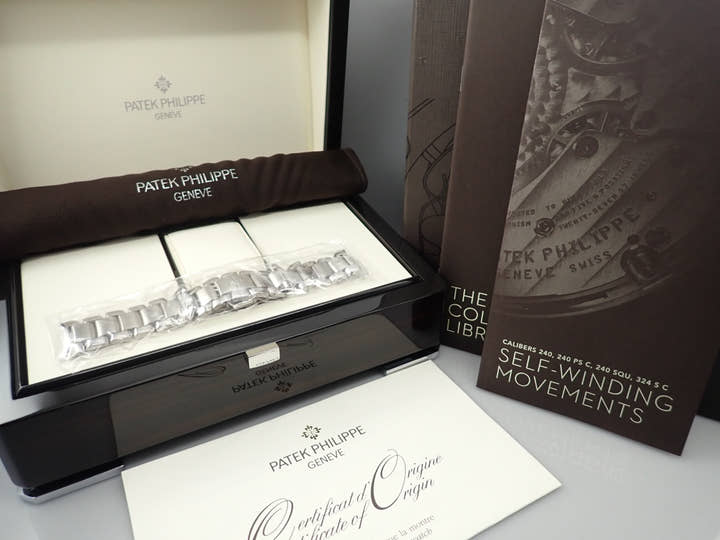 パテックフィリップ アクアノート エクストララージ Ref.5167/1A-001 ステンレススチール ブラック文字盤