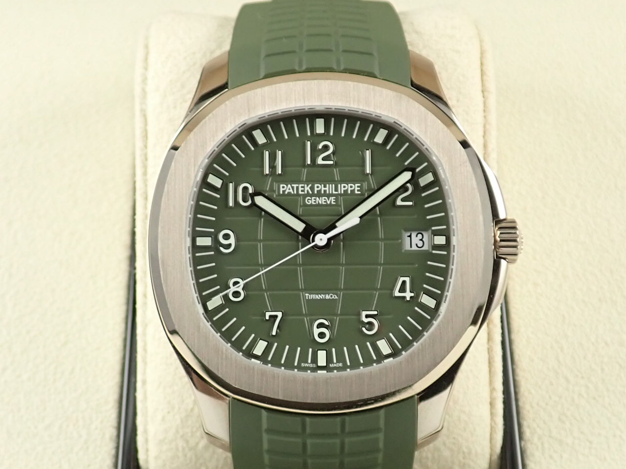 Patek Philippe Aquanaut Jumbo Tiffany &lt;Warranty Box and Others&gt;