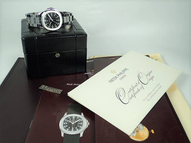 パテックフィリップ アクアノート Ref.5066/1A-010 ブラック文字盤 中古 aquanaut-19