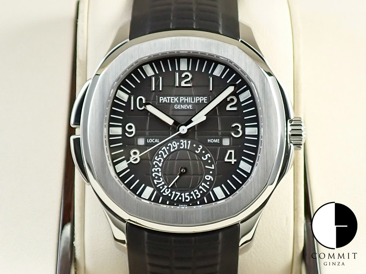 パテックフィリップ アクアノート Ref.5164A-001 ブラック文字盤 中古 7TF3KR06
