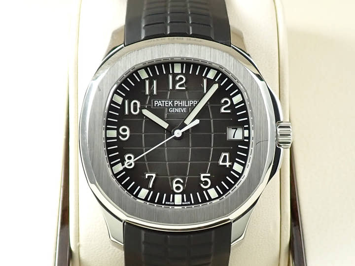 パテックフィリップ アクアノート Ref.5167A-001 ステンレススチール ブラック文字盤