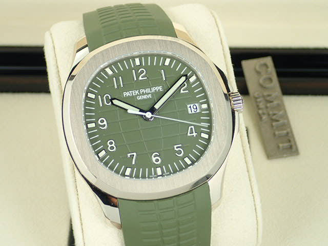 パテックフィリップ アクアノート Ref.5168G-010 カーキグリーン文字盤 未使用 aquanaut-36