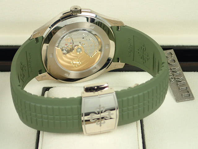 パテックフィリップ アクアノート Ref.5168G-010 カーキグリーン文字盤 未使用 aquanaut-36
