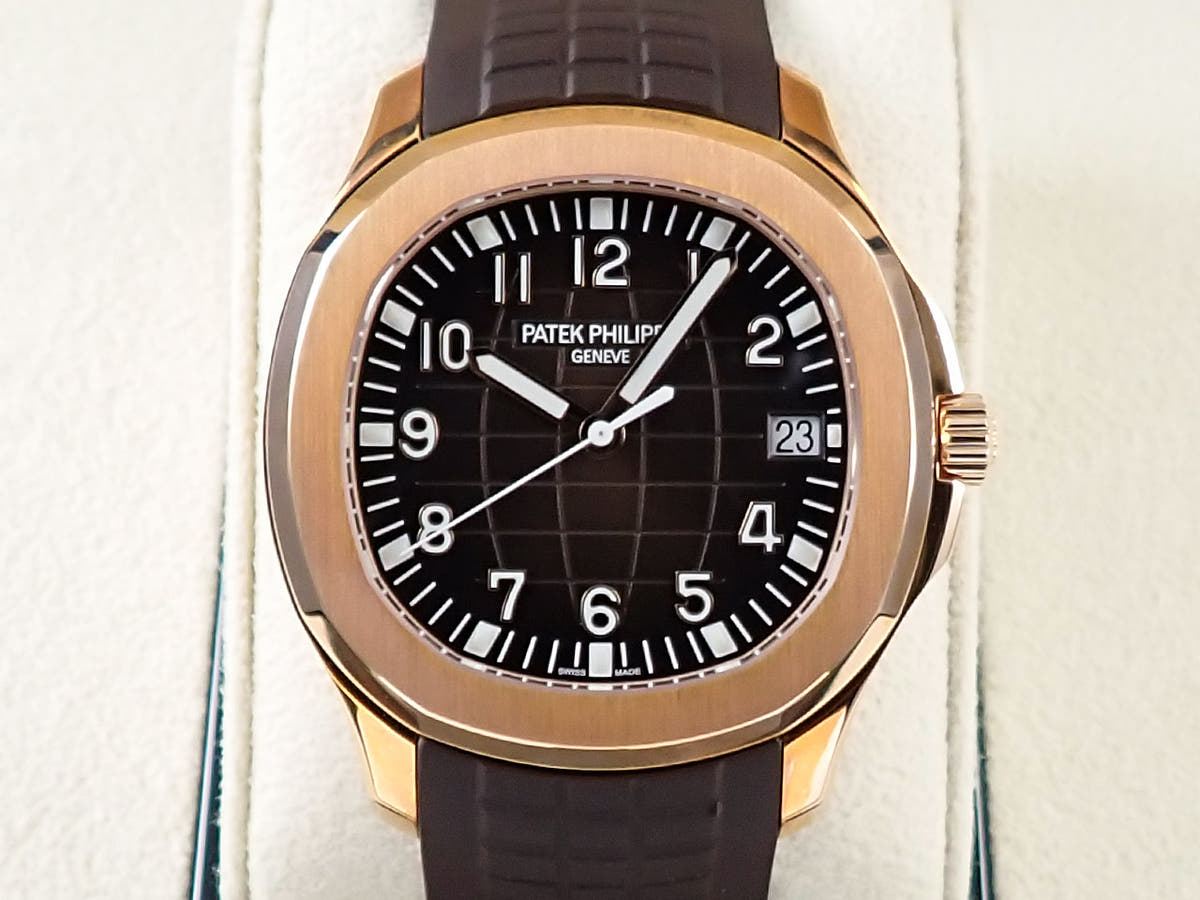 パテックフィリップ アクアノート Ref.5167R-001 ブラウン文字盤 美品 6TJ74188