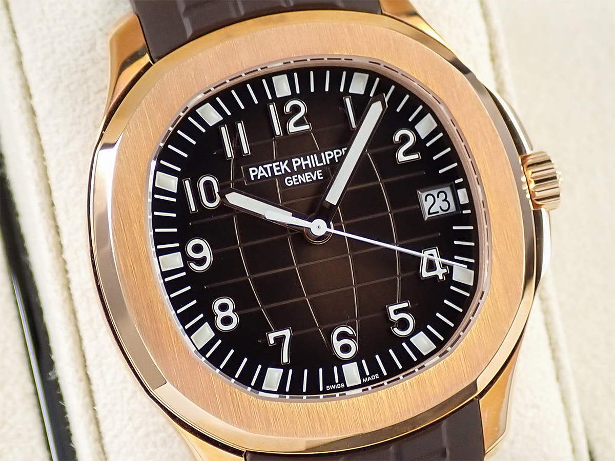 パテックフィリップ アクアノート Ref.5167R-001 ブラウン文字盤 美品 6TJ74188