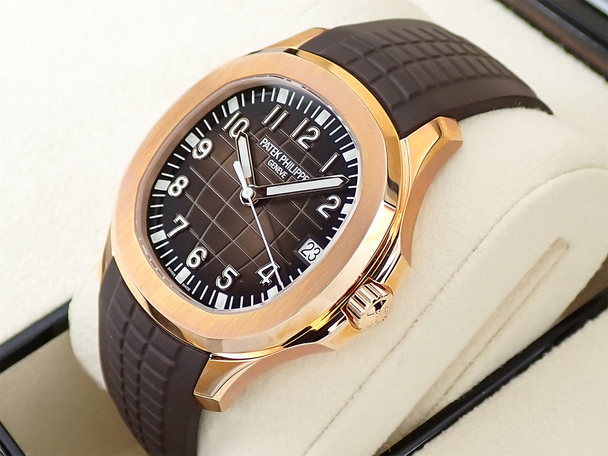 パテックフィリップ アクアノート Ref.5167R-001 ブラウン文字盤 美品 6TJ74188