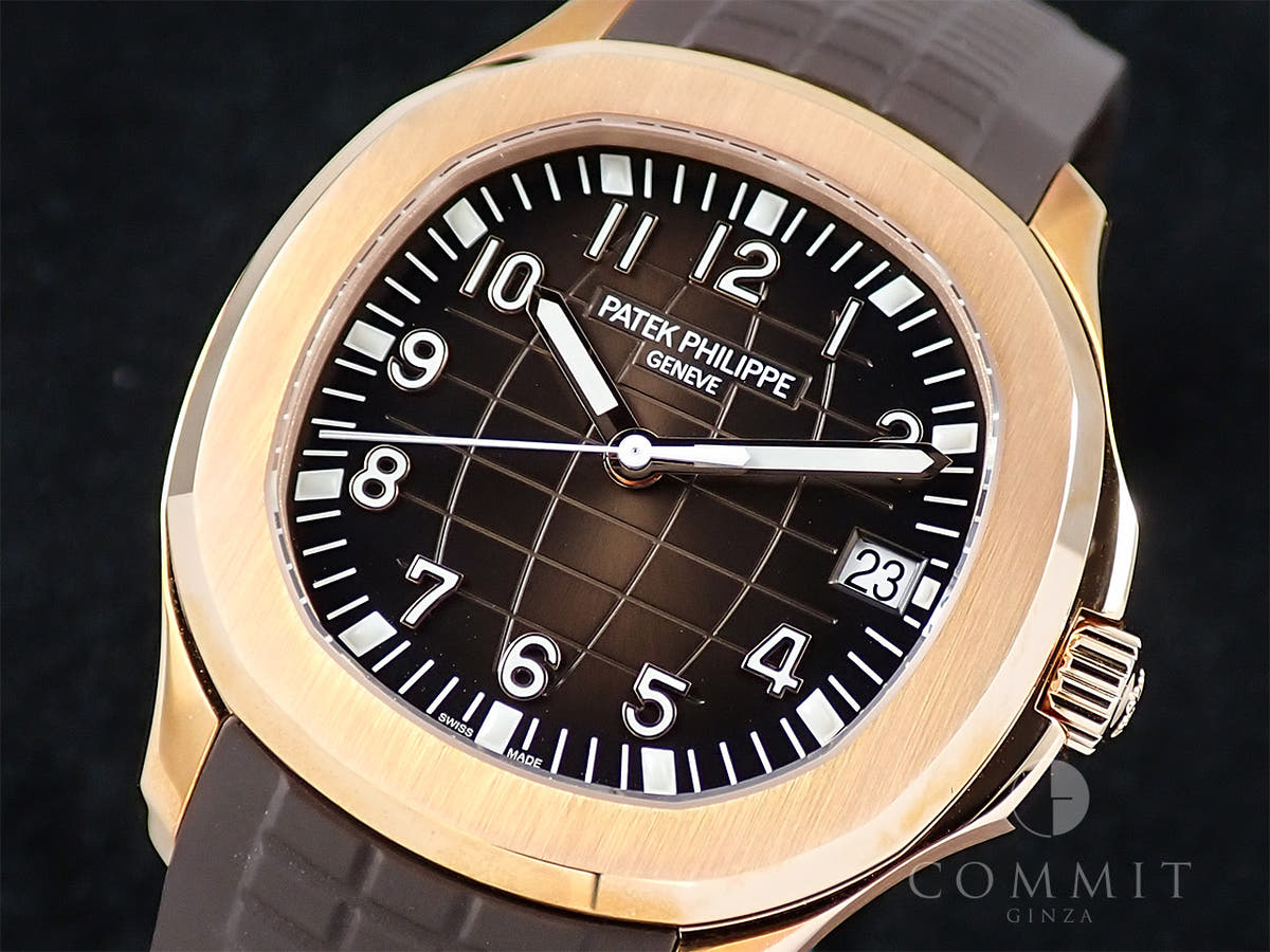 パテックフィリップ アクアノート Ref.5167R-001 ブラウン文字盤 美品 6TJ74188