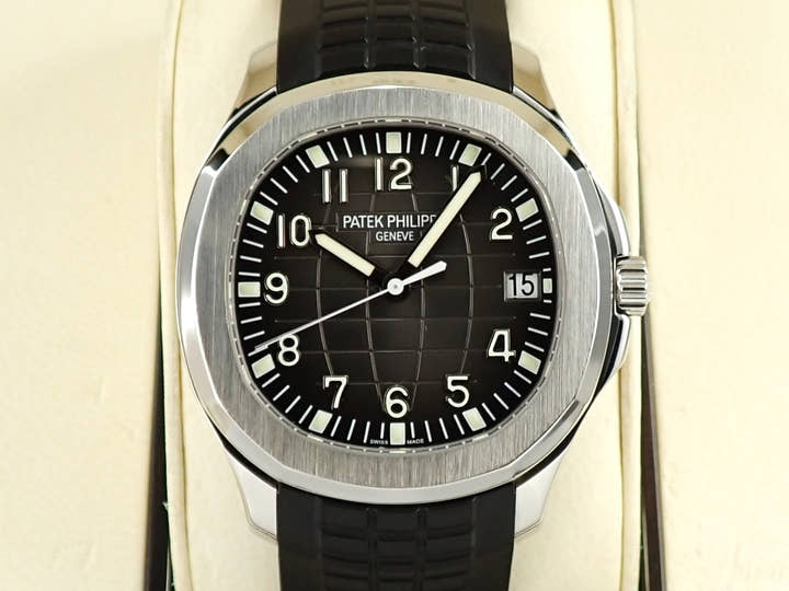 パテックフィリップ アクアノート Ref.5167A-001 ステンレススチール ブラック文字盤