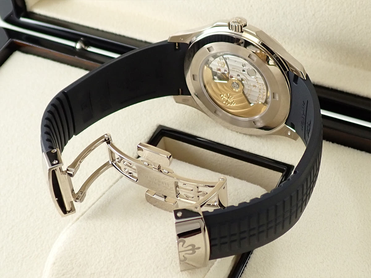 パテックフィリップ アクアノート Ref.5168G-001 ミッドナイトブルー文字盤 美品 FRA0THAK