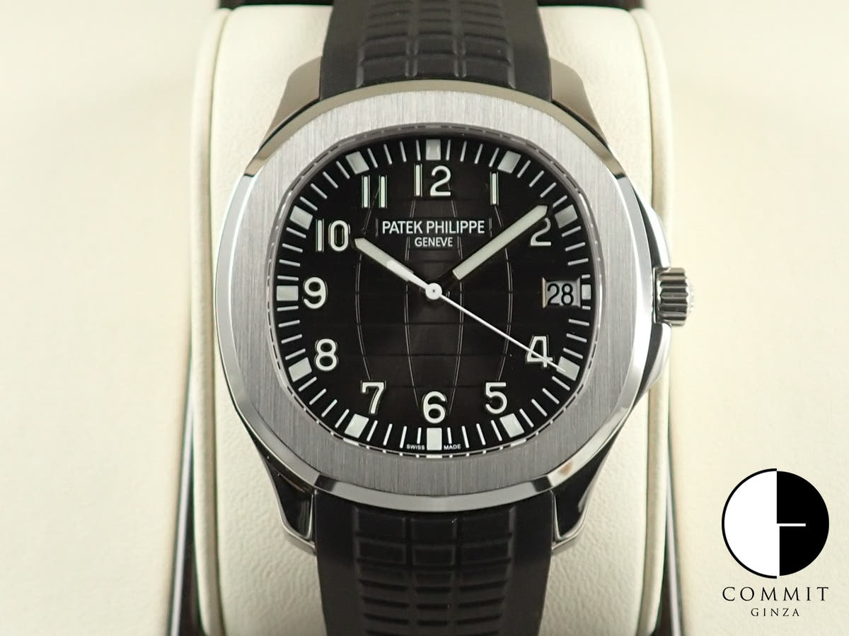 パテックフィリップ アクアノート エクストララージ Ref.5167A-001 ブラック文字盤 美品 9FYPS9J0