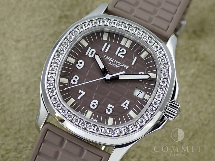 パテックフィリップ アクアノート ルーチェ Ref.5067A-023 ステンレススチール トープ文字盤 美品 MYM95368