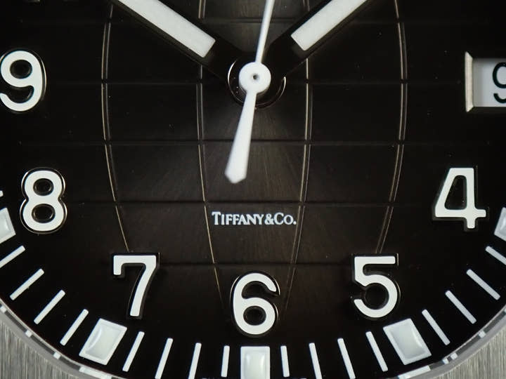 パテックフィリップ アクアノート エクストララージ TIFFANY＆CO. Ref.5167/1A-001 ステンレススチール ブラック文字盤