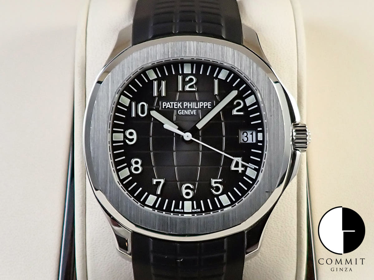 パテックフィリップ アクアノート Ref.5167A-001 ブラック文字盤 中古 756SKWLS